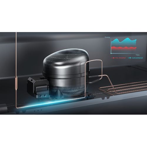 Réfrigérateur 2 portes TCL RP465TSE1 465L