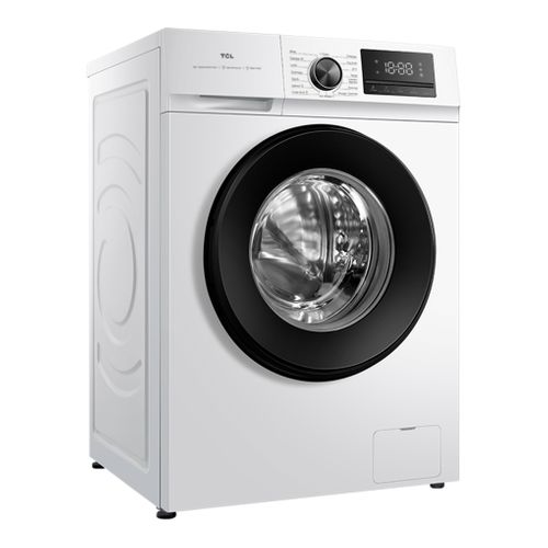 Lave-linge hublot TCL FF1224WA2FR 12kg vue 3/4