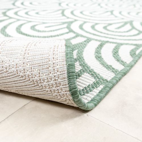 Tapis D'extérieur - Summer Arch Vert - Rectangle - 120x170 Cm