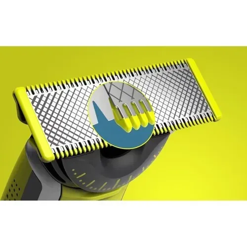 Rasoir Oneblade 360 - 1 Lame 360 Et 1 Sabot Réglable 5 En 1 - Sans Fil - Visage - Qp2734/31