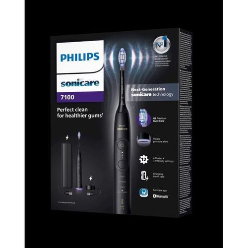 Brosse À Dents électrique Rechargeable 4 Modes 3 Niveaux Sonicare
