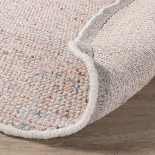 Tapis En Laine Rond - Feline Pastel - Rond - D. 230 Cm