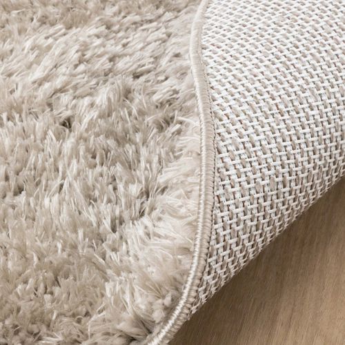 Tapis Shaggy Ovale - Blaze Beige/gris - Ovale - 160x230 Cm