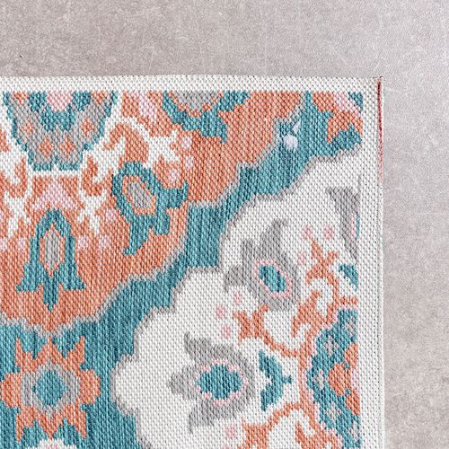 Tapis D'extérieur Bohème - Vedra Tile Bleu - Rectangle - 160x230 Cm