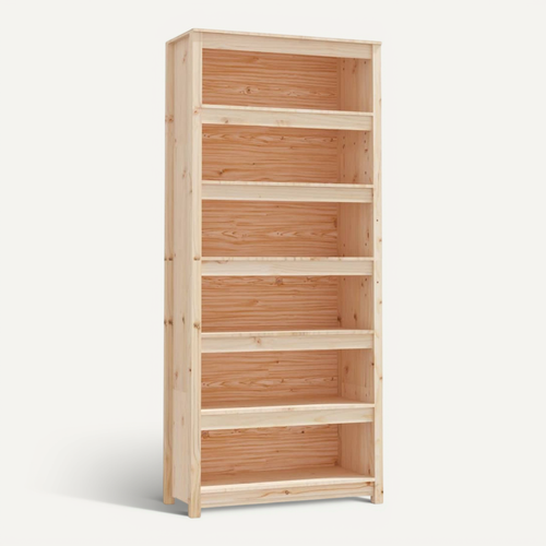 Bibliothèque 80x35x183 Cm Bois De Pin Massif