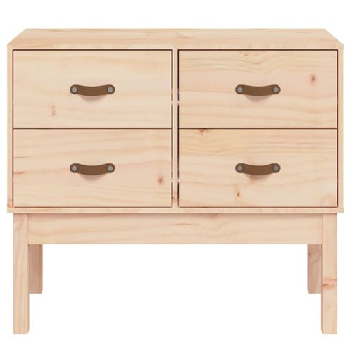 Armoire Console 90x40x78 Cm Bois De Pin Solide