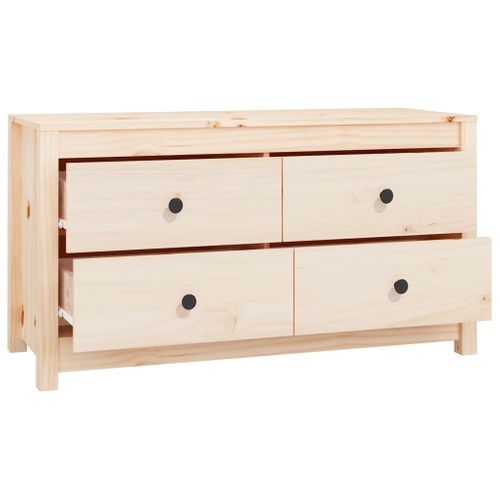 Armoire Latérale 100x40x54 Cm Bois De Pin Massif