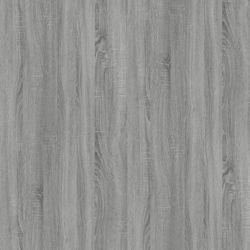 Table Basse Sonoma Gris 100x45x45 Cm Bois Contreplaqué Et Fer