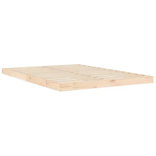 Cadre De Lit Bois Massif Pin 140x200 Cm