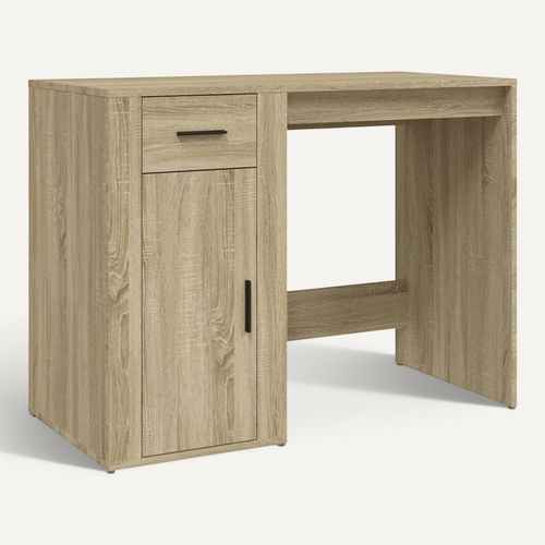 Bureau Chêne Sonoma 100x49x75 Cm Bois Contreplaqué