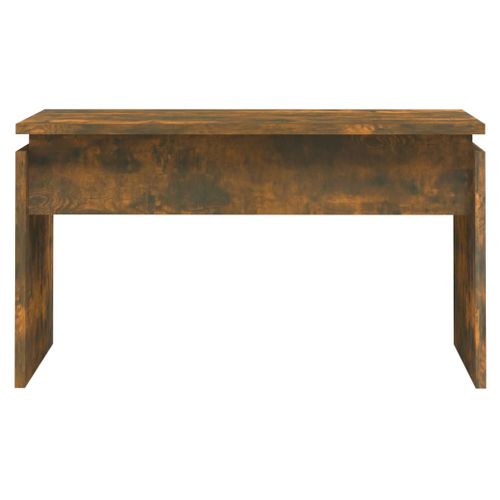 Table Basse Chêne Fumé 68x50x38 Cm Bois Contreplaqué