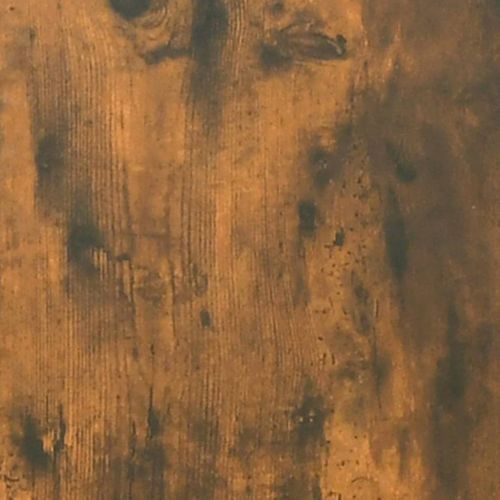 Table Basse Chêne Fumé 68x50x38 Cm Bois Contreplaqué