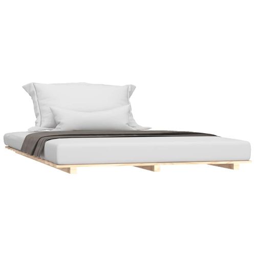 Cadre De Lit Sans Matelas 150x200 Cm Bois De Pin Massif