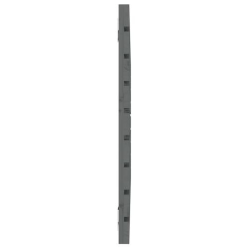 Tête De Lit Murale Gris 96x3x63 Cm Bois Massif De Pin