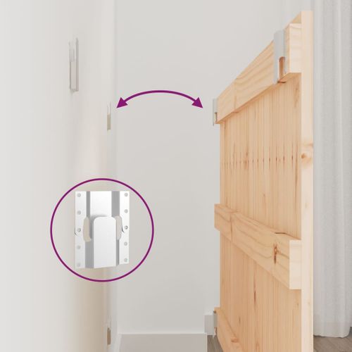 Tête De Lit Murale 108x3x60 Cm Bois Massif De Pin