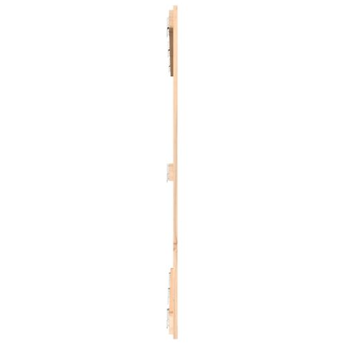 Tête De Lit Murale 146,5x3x110 Cm Bois Massif De Pin