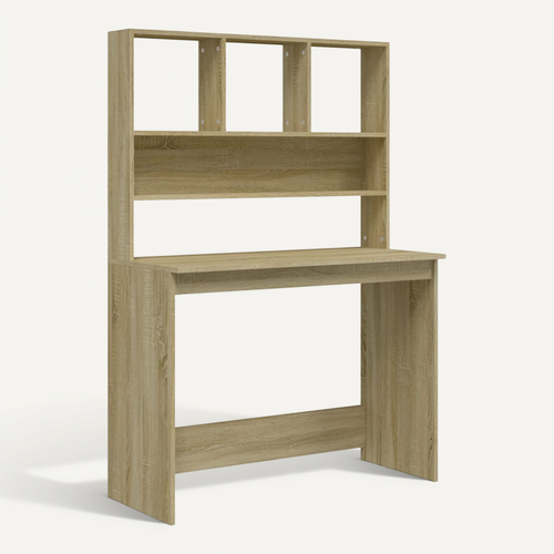 Bureau Avec étagères Chêne Sonoma 102x45x148 Cm