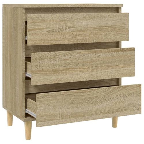 Buffet Chêne Sonoma 60x35x70 Cm Bois Contreplaqué