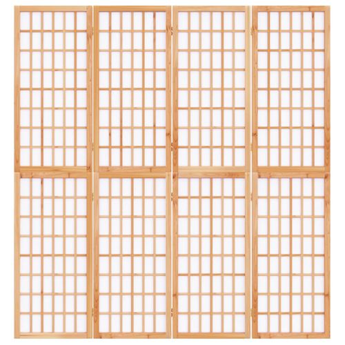 Paravent Pliable 4 Panneaux 160x170 Cm