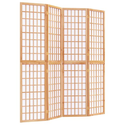 Paravent Pliable 4 Panneaux 160x170 Cm