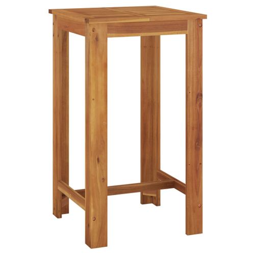 Ensemble De Bar De Jardin 3 Pièces Bois D'acacia Solide
