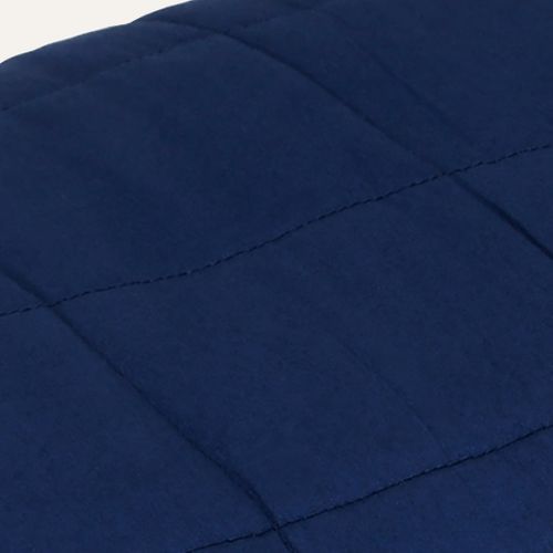 Couverture Lestée Bleu 200x230 Cm 9 Kg Tissu
