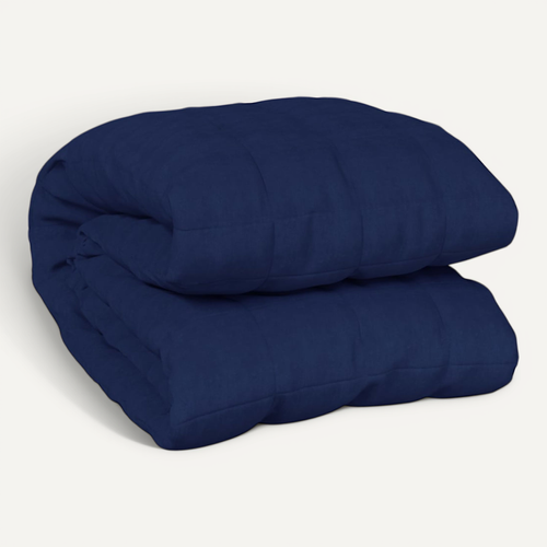 Couverture Lestée Bleu 200x230 Cm 9 Kg Tissu