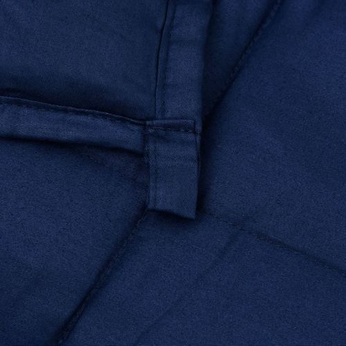 Couverture Lestée Bleu 200x230 Cm 9 Kg Tissu