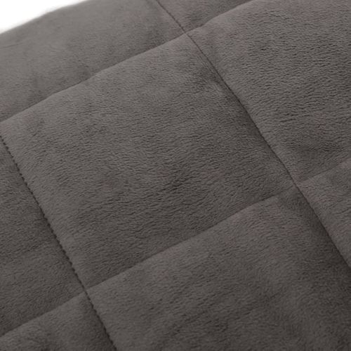 Couverture Lestée Gris 152x203 Cm 11 Kg Tissu