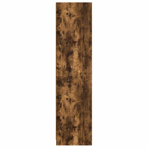 Garde-robe Chêne Fumé 100x50x200 Cm Bois Contreplaqué