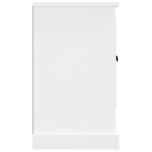 Buffet Blanc 100x35,5x60 Cm Bois Contreplaqué