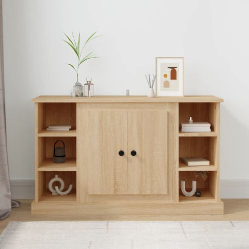 Buffet Chêne Sonoma 100x35,5x60 Cm Bois Contreplaqué