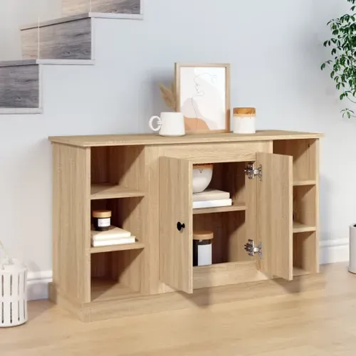 Buffet Chêne Sonoma 100x35,5x60 Cm Bois Contreplaqué