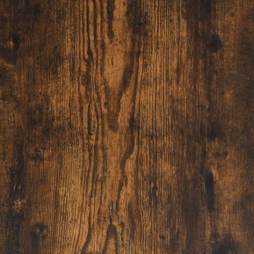 Buffet Chêne Fumé 80x34x75 Cm Bois Contreplaqué