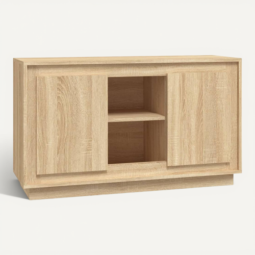Buffet Chêne Sonoma 102x35x60 Cm Bois Contreplaqué