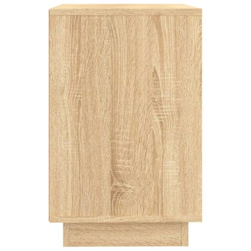Buffet Chêne Sonoma 102x35x60 Cm Bois Contreplaqué