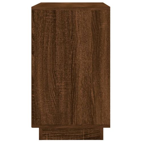 Buffet Chêne Marron 102x35x60 Cm Bois Contreplaqué