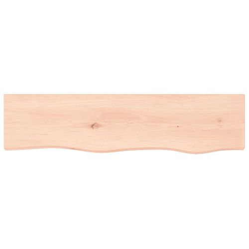 étagère Murale 80x20x4 Cm Bois De Chêne Massif Non Traité