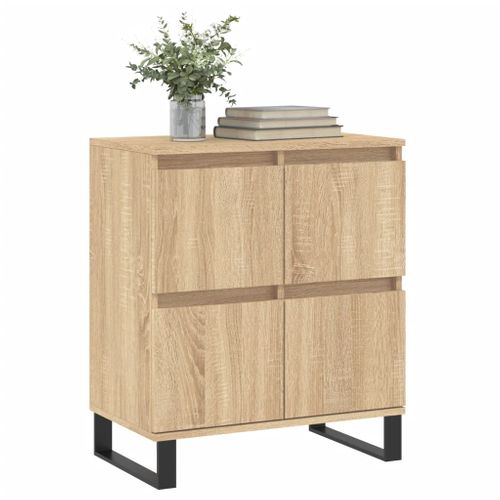 Buffet Chêne Sonoma 60x35x70 Cm Bois Contreplaqué