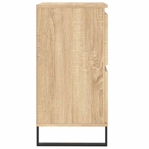 Buffet Chêne Sonoma 60x35x70 Cm Bois Contreplaqué