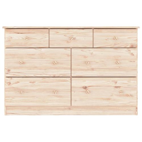 Commode Alta 112x35x73 Cm Bois Massif De Pin