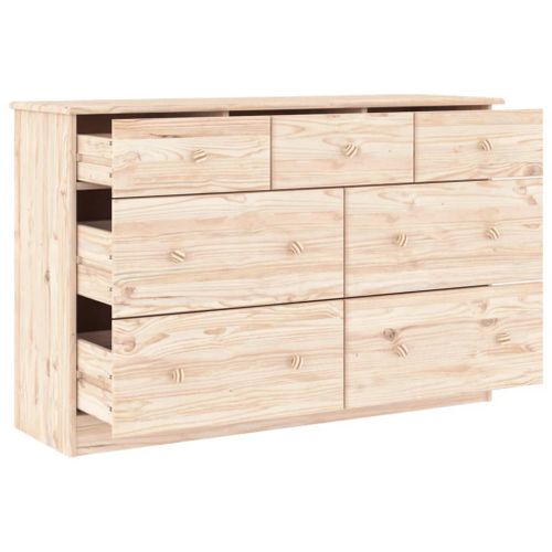 Commode Alta 112x35x73 Cm Bois Massif De Pin