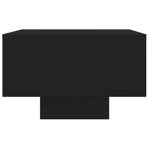 Table Basse Noire 100x49,5x31 Cm Bois Contreplaqué