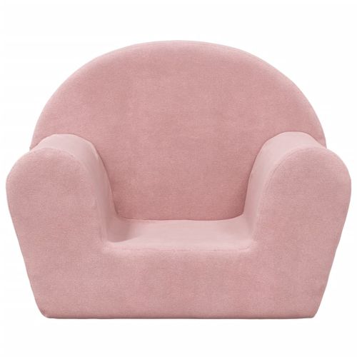 Canapé Pour Enfants Rose Peluche Douce