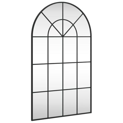 Miroir Mural Noir 60x100 Cm Arche Fer