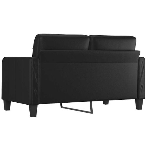 Canape convertible [en.casa] 2 places en simili-cuir gris 140 x 170 x 45 cm - Canapé