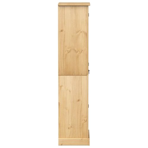 Garde-robe Corona 55x38x170 Cm Bois De Pin Massif