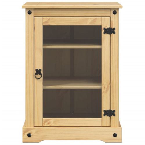 Meuble Hifi Corona 60x50x82 Cm Bois De Pin Massif