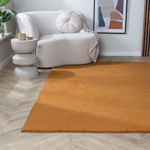 Tapis Lavable - Vivid Terracotta - Rectangle - 120x170 Cm