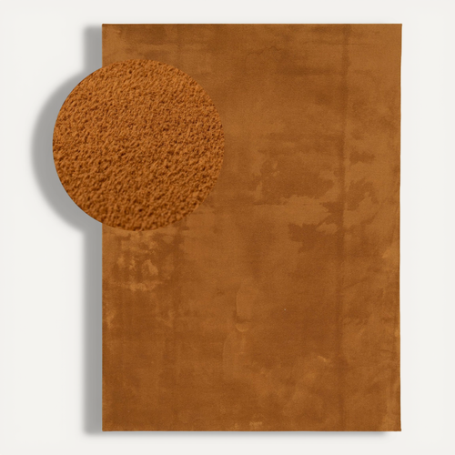 Tapis Lavable - Vivid Terracotta - Rectangle - 120x170 Cm